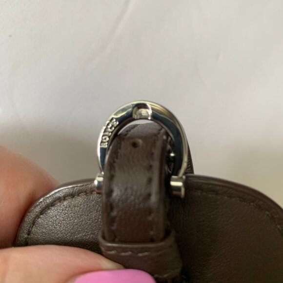 ROYCE NEW YORK RFID PASSPORT COVER AND LUGGAGE Tag Travel Set BROWN - Picture 4 of 9